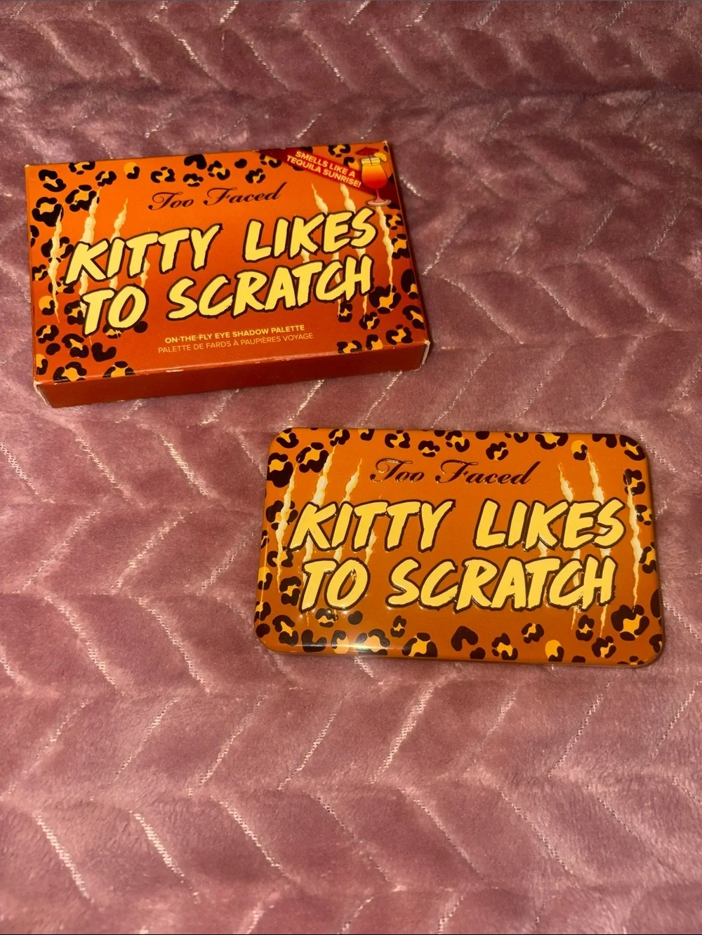 Too Faced Orange Leopard Kitty Likes To Scratch Eyeshadow Palette